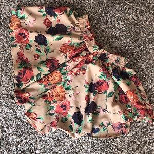 Flow-y Floral Skirt